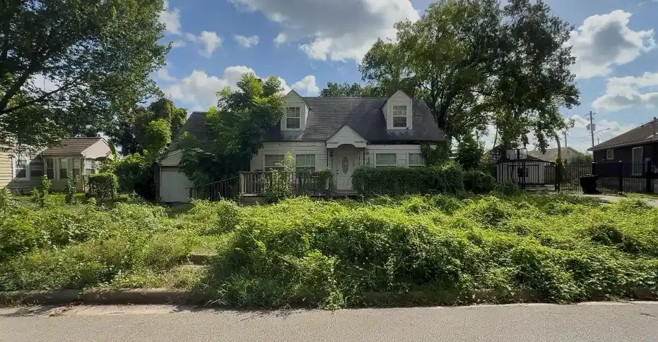 Lawn before professional lawn care service in Lafayette, LA